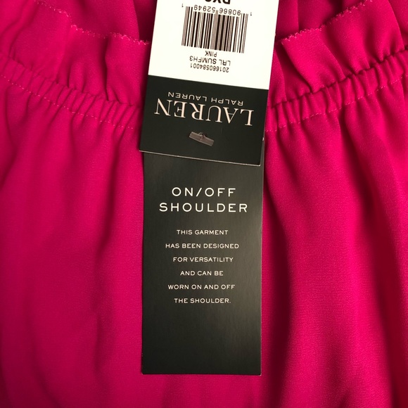 Ralph Lauren Women’s Ruffled Off Shoulder Blouse - Picture 3 of 4